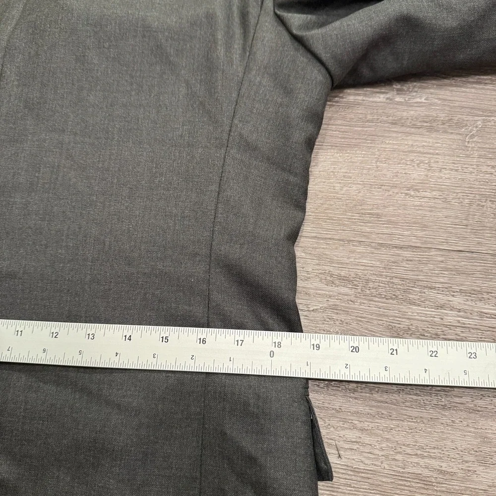 J‎ Crew Sport Coat Mens 40 R Gray Wool Ludlow American Blazer Wollen Jacket Vent